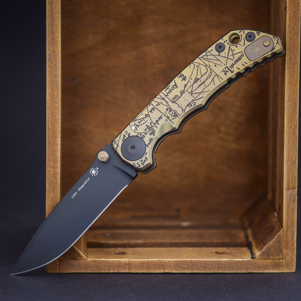 Spartan Blades Harsey Folder 4" Special Edition Da Vinci Spartan Blades Harsey Folder 4" Special Edition Da Vinci