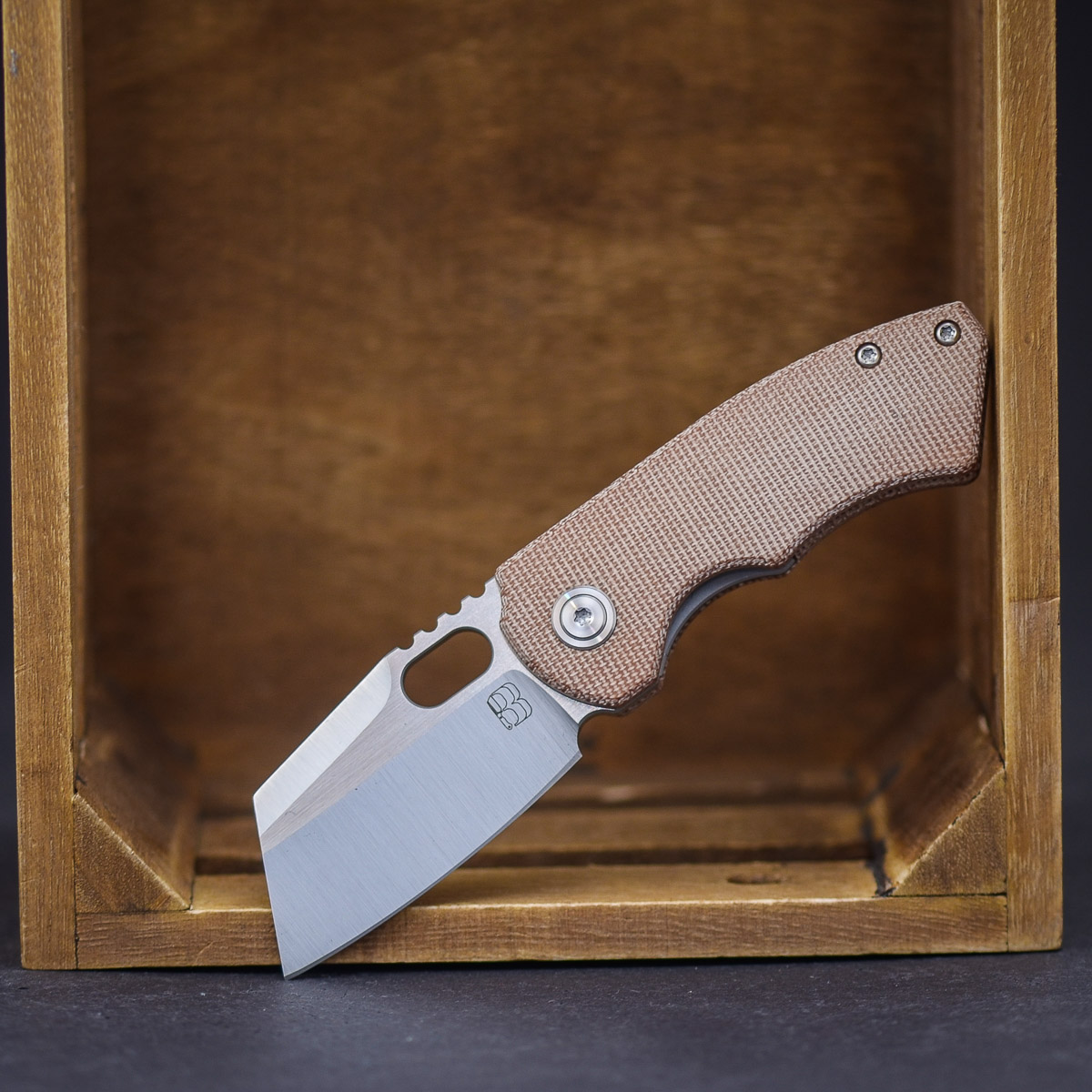 Bergblades Mini SLim 2.0 Micarta Natural Bergblades Mini SLim 2.0 Micarta Natural