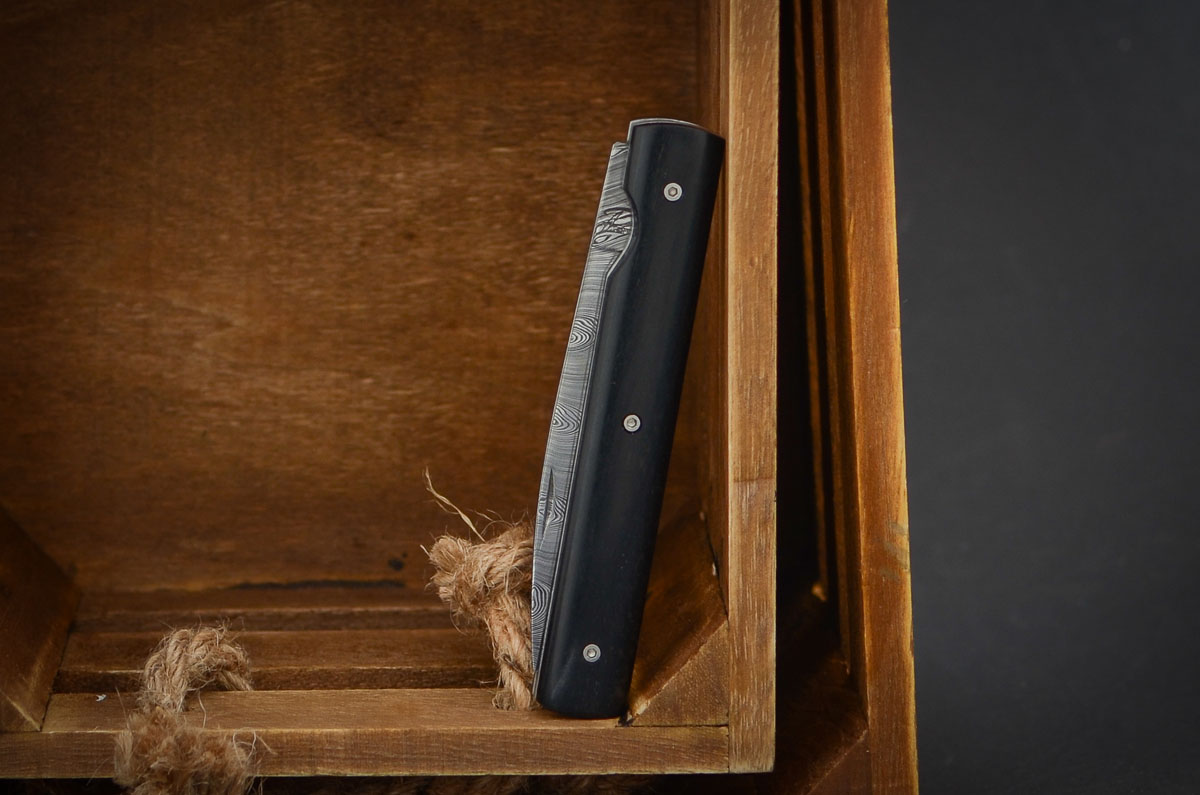 PercevalLeFrancaisDamastEbenholz-4 Perceval Le Francais Damascus Ebony