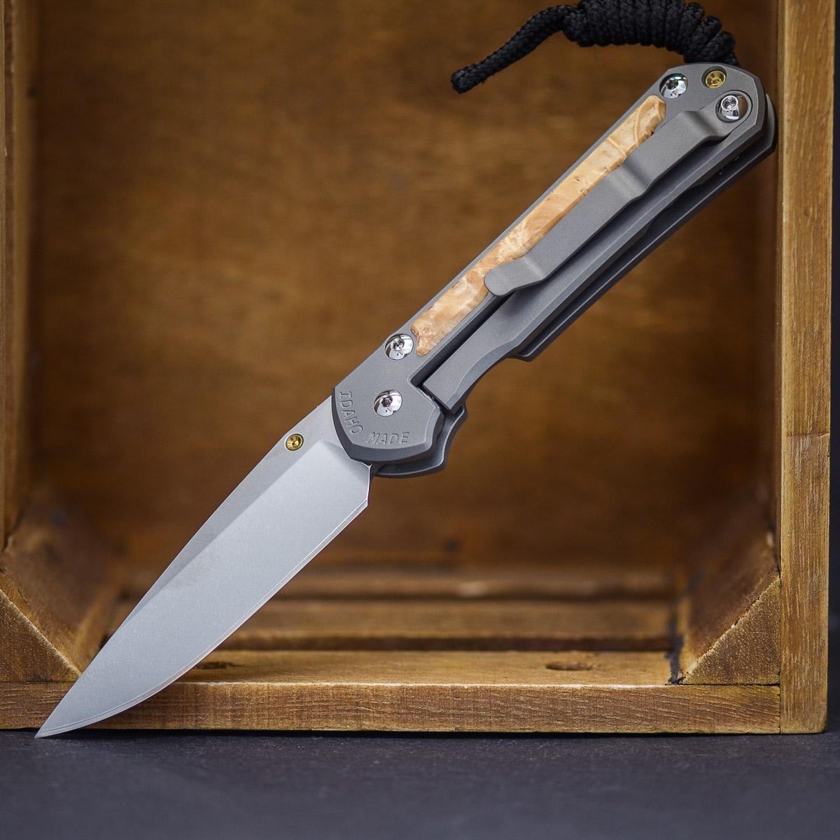 Chris Reeve Sebenza 31 Boxelder Linkshand (Chris Reeve Knives, S31-1109) – Bild 3