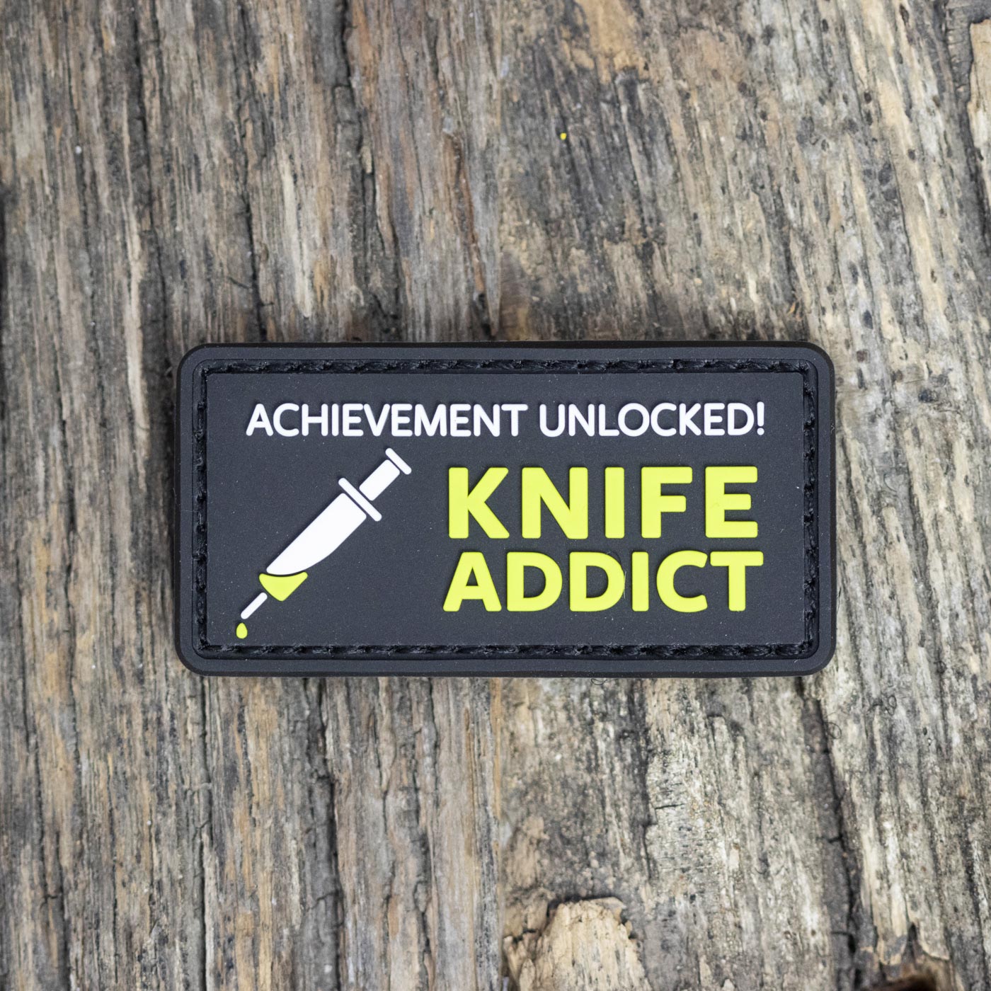 Knife Addict Achievement Patch