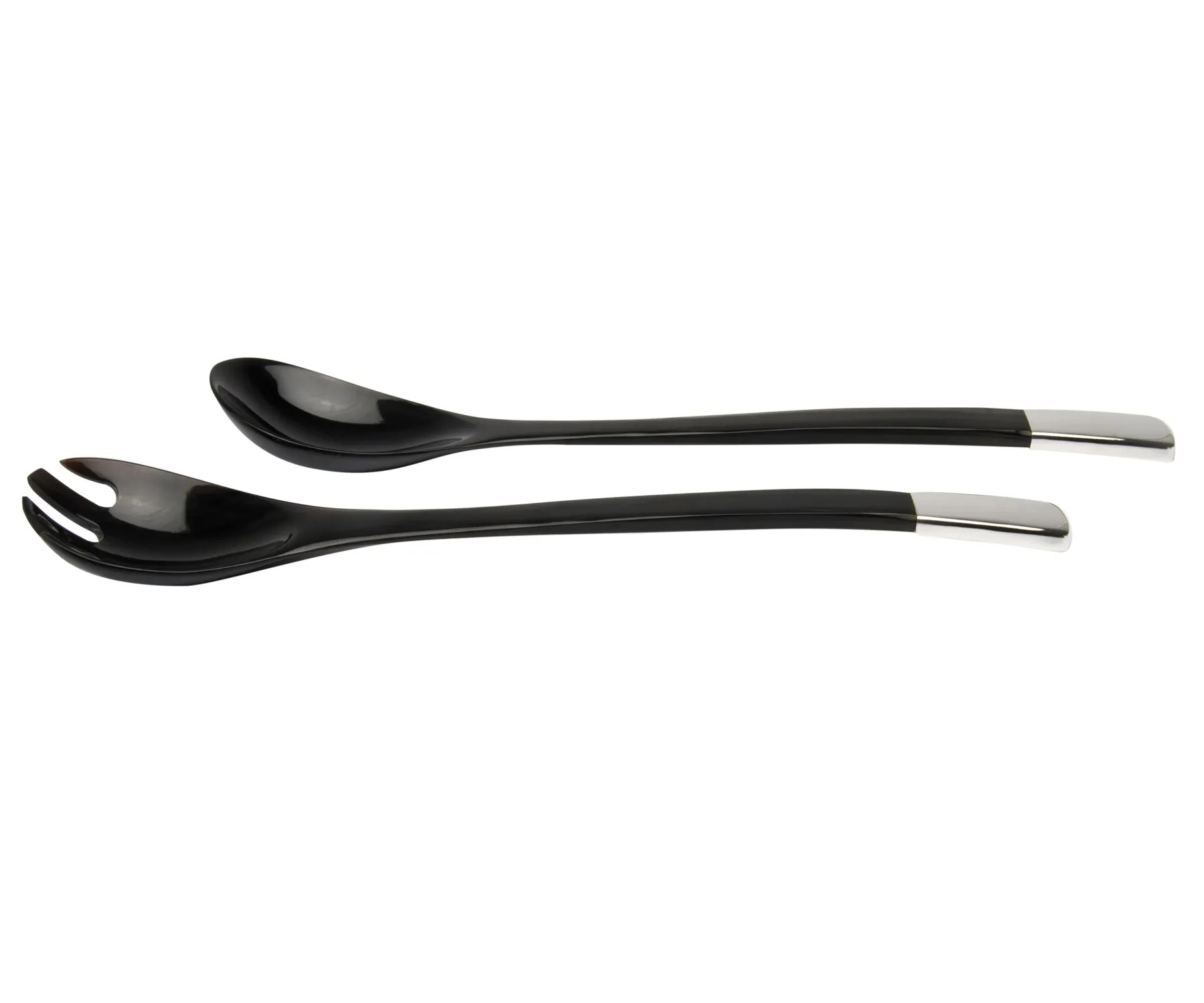 Salatbesteck-Horn Salatbesteck Büffelhorn (34 cm)
