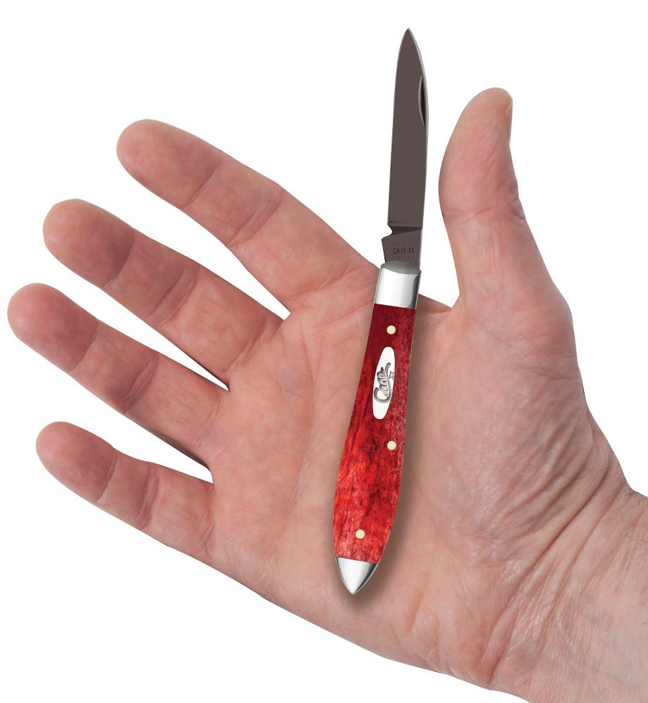 10894_C-SP-Knife_208_TB61028_SS_Tear_Drop_PT04 Bose Tear Drop Old Red Bone Smooth PVD Coated Blade