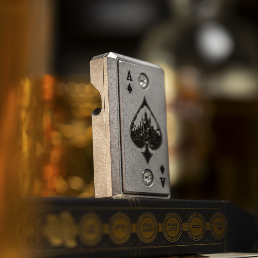 Crowgear Don't Worry Stone - Ace of Spades Crowgear Don't Worry Stone - Ace of Spades