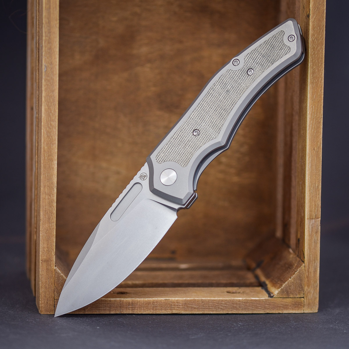 Combat Beads Scout F3.5 Inlay Olive Micarta