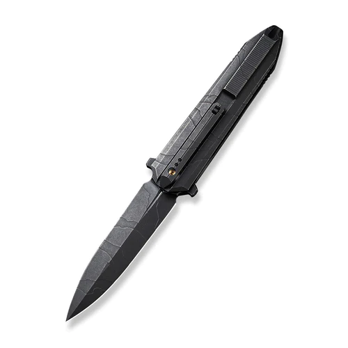 WE Diatomic Etching Pattern Black Stonewashed Titanium 
