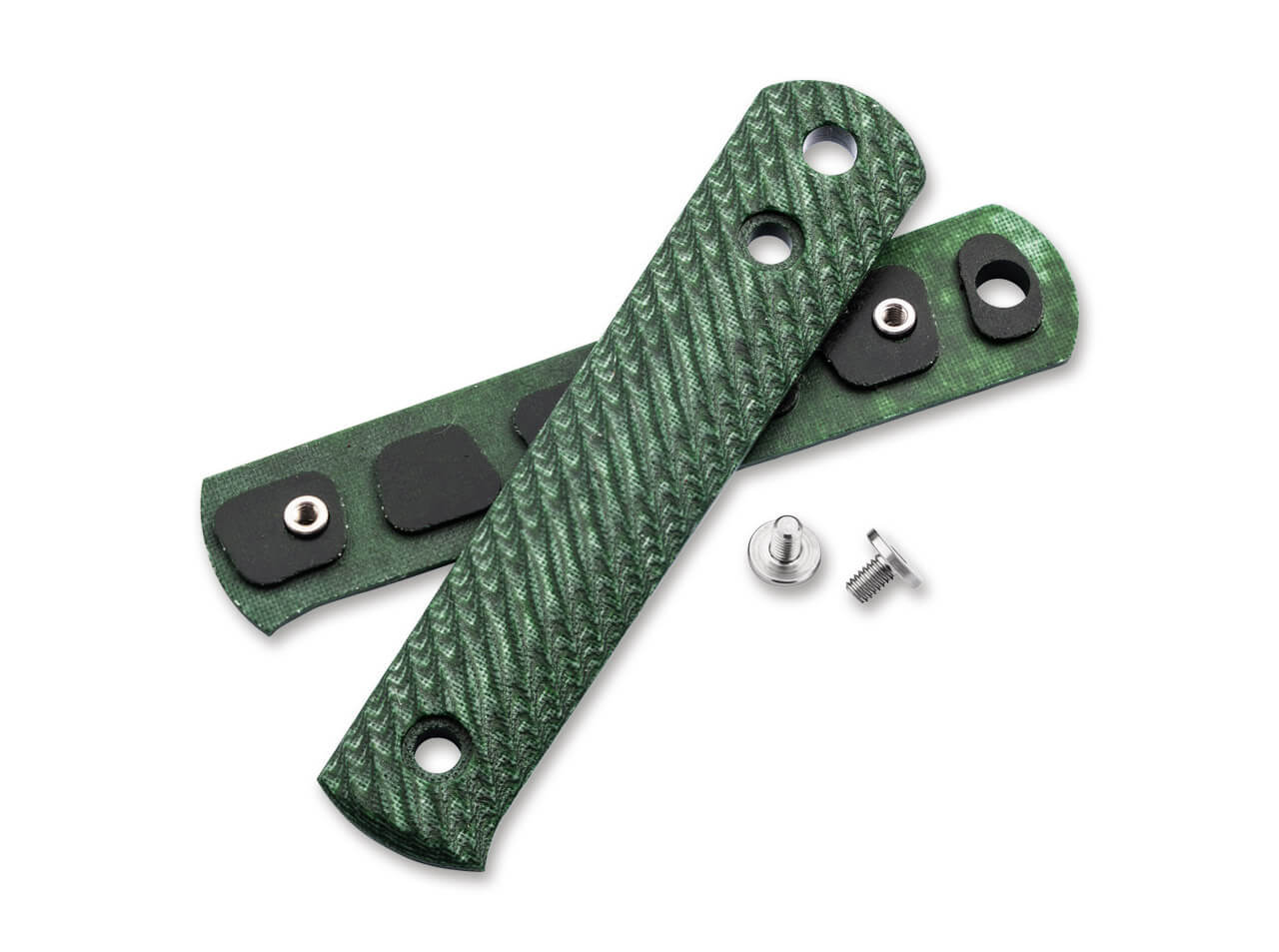 Böker BFF Packlite Scales Black Richlite Material : Bottle Green Linen Micarta Rope Zubehor, Riemen