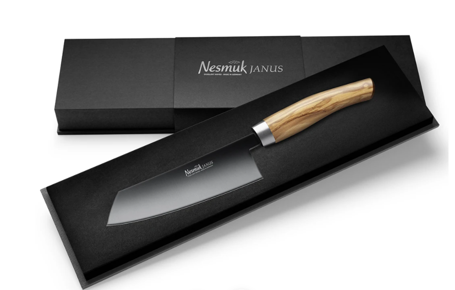 Nesmuk Janus Kochmesser 14cm Olive