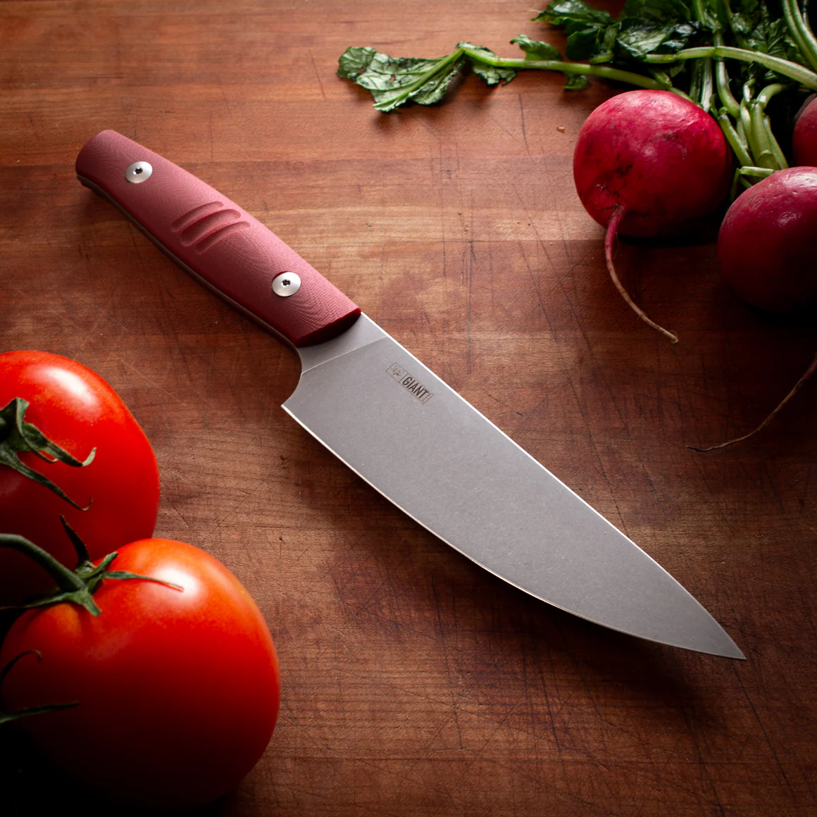 GiantMouse Carving Knife Red G10 MAXI  – Bild 3