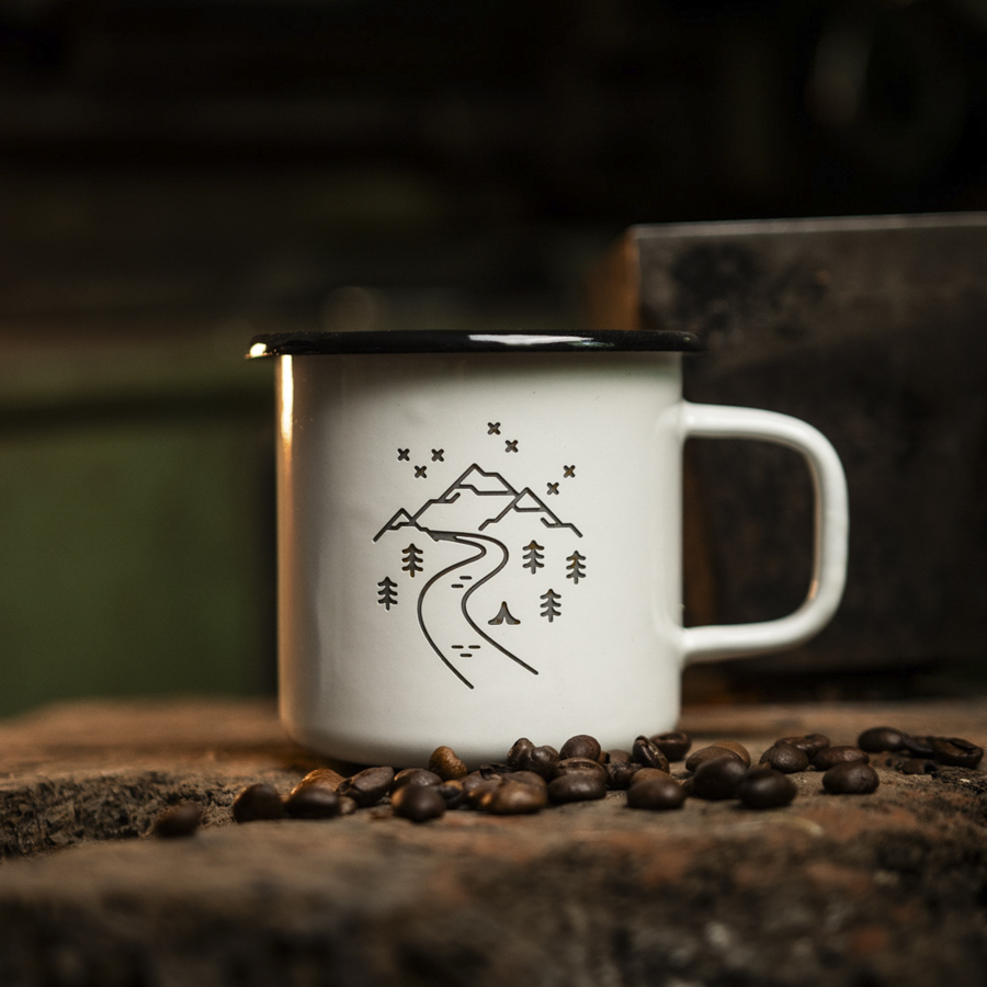 Crowgear Love Outside Tasse Pokal