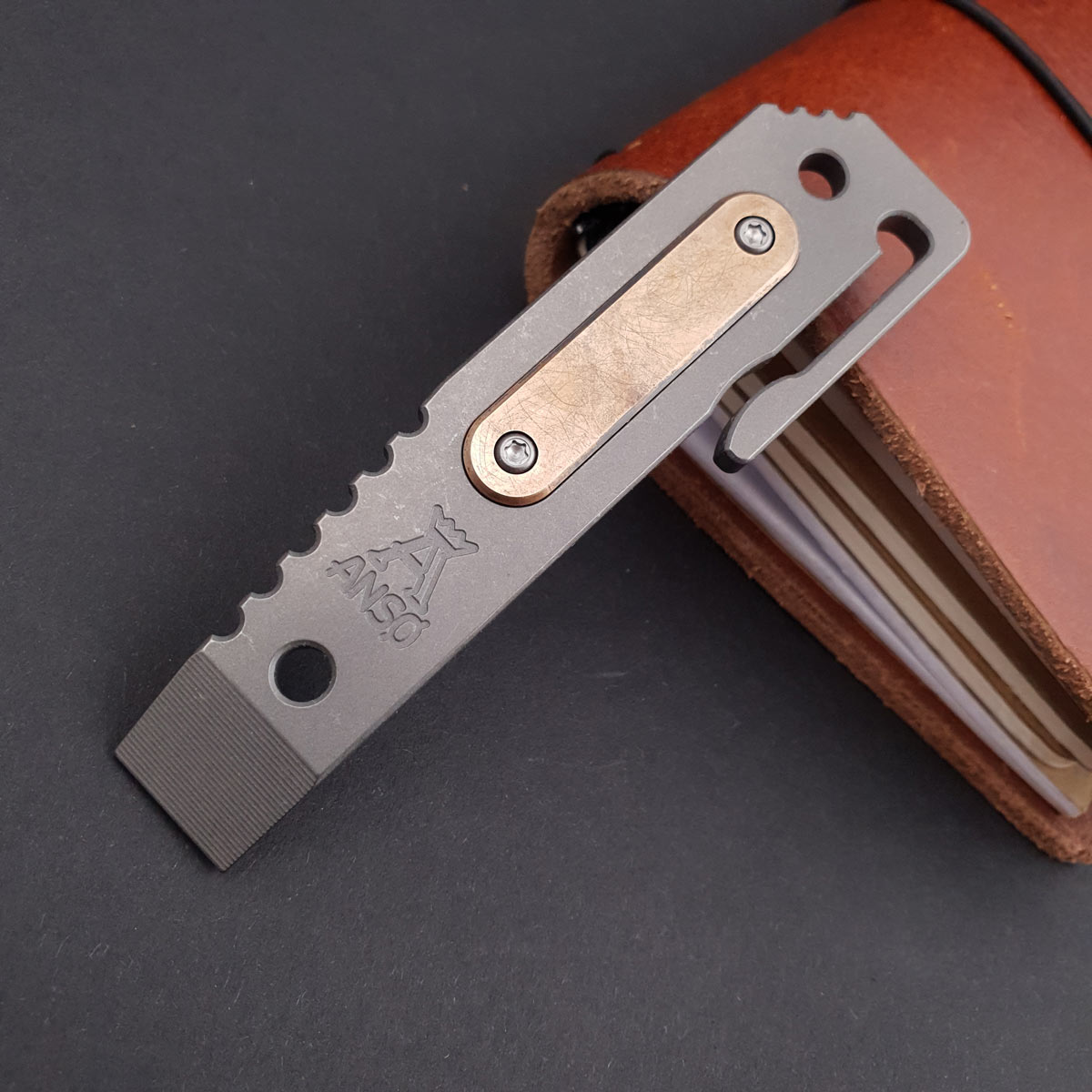 AnsoPrybarBronzeInlay Prybar stonewash Bronze Inlay