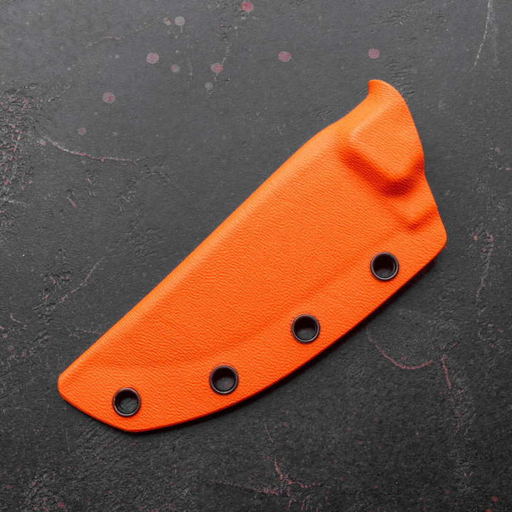 Daily Knives AK4 Kydex Sheath Drop Point  Color: Orange Daily Knives AK4 Kydex Sheath Drop Point  Color: Orange