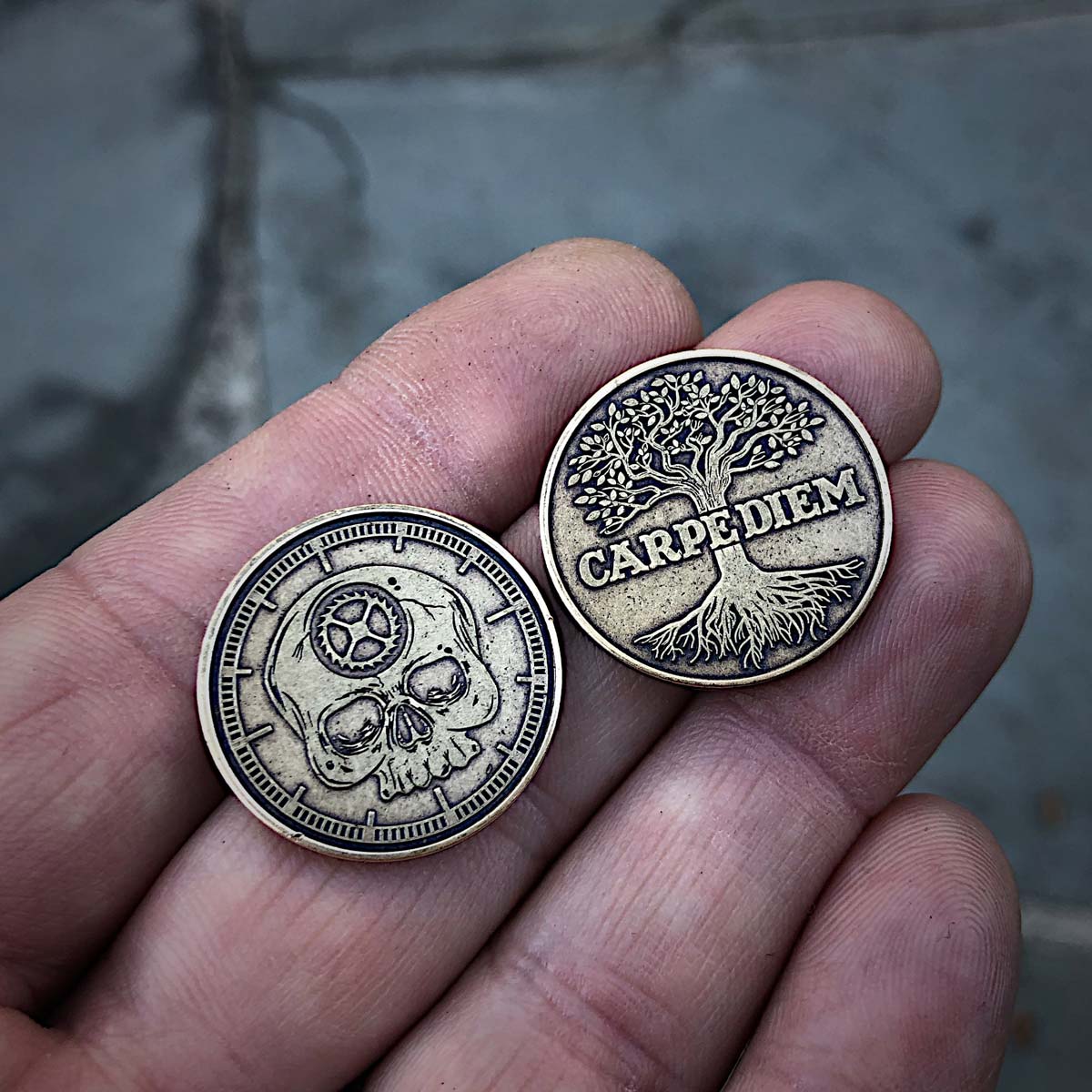 Carpe Diem Mini Coins