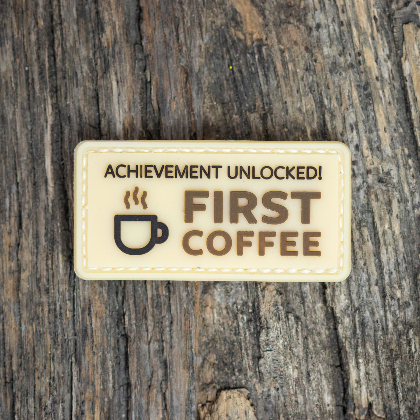 Patch_First-CoffeeZfokW4NwtYZek First Coffee Achievement Patch
