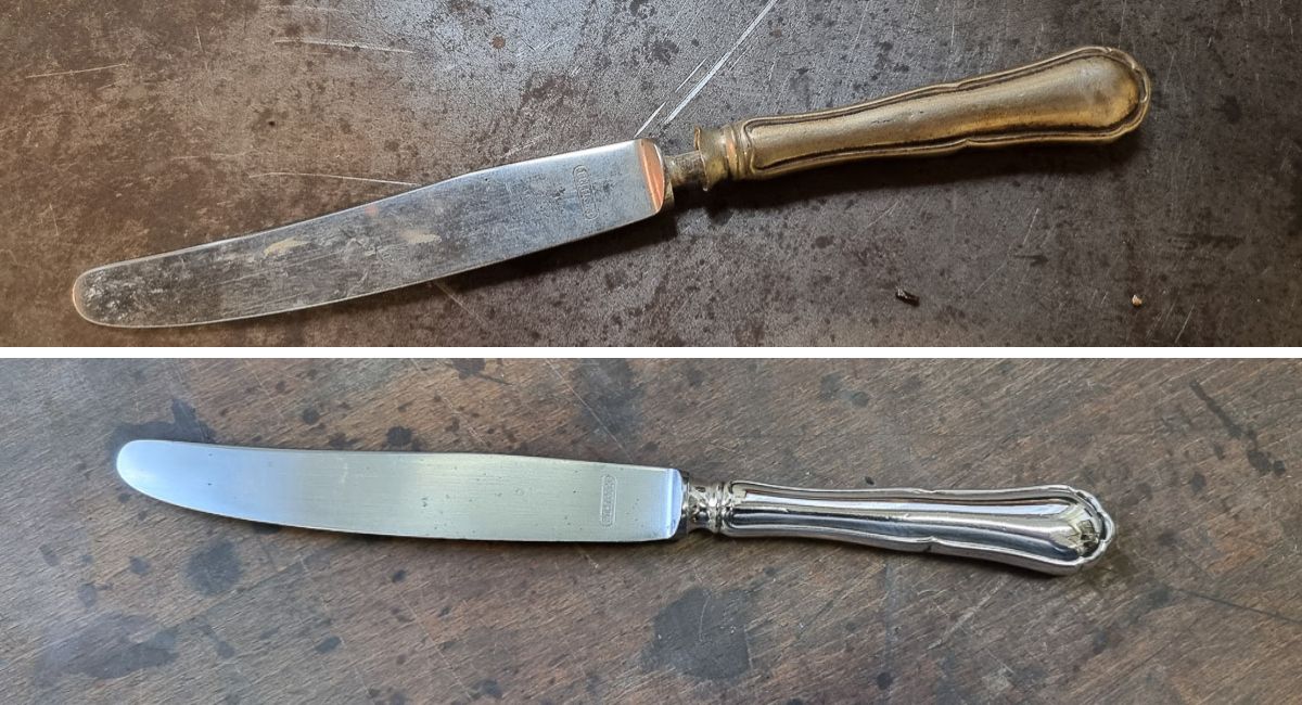 Silbermesser reparieren lassen