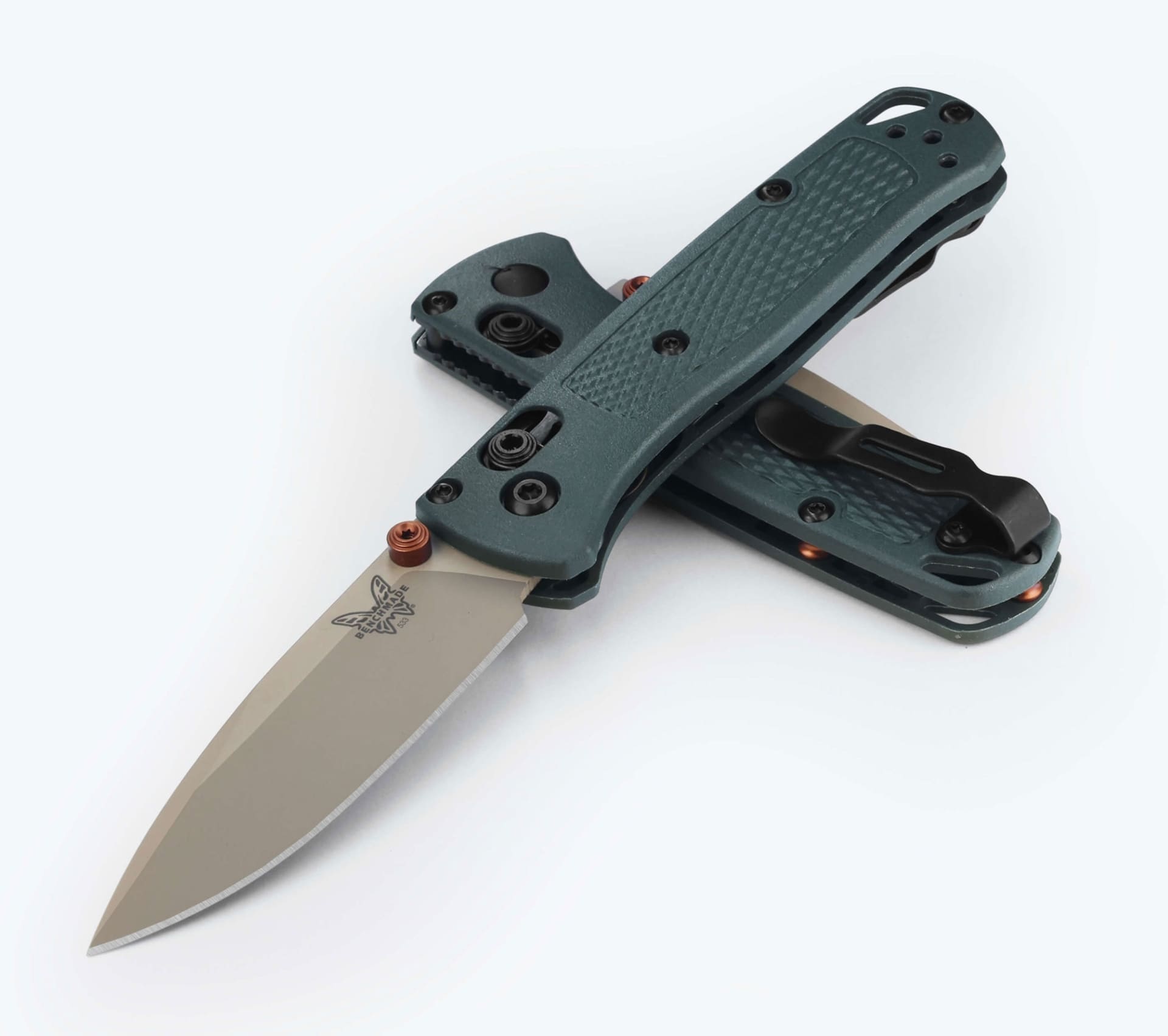 Benchmade Mini Bugout Taiga Green MAXI – Bild 1