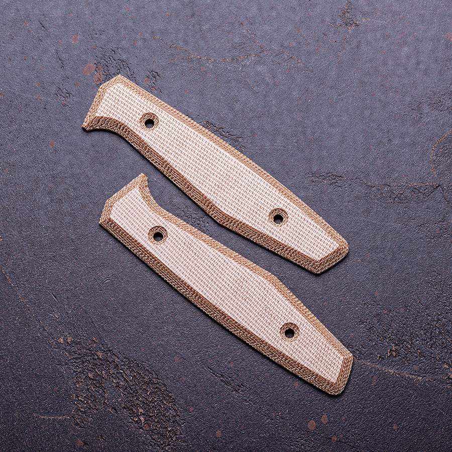 Scales_natural Color: Canvas Micarta Natural