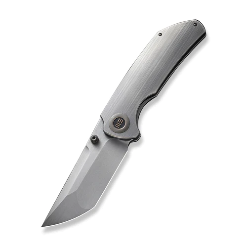 WE Knife Thug XL Gray Hand Rubbed Titanium